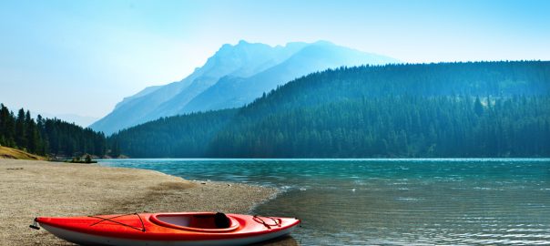 Beaches Near Calgary: Johnson Lake in Banff - SavvyMom