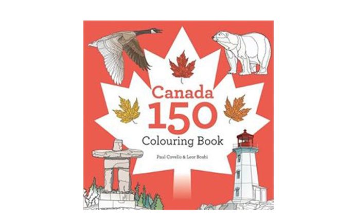 Canada's 150th Birthday Colouring Book