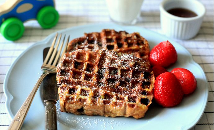 waffled french toast