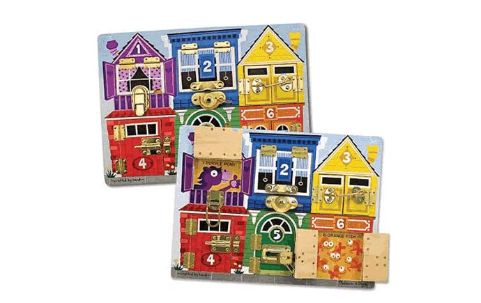 Melissa & Doug Latches Board