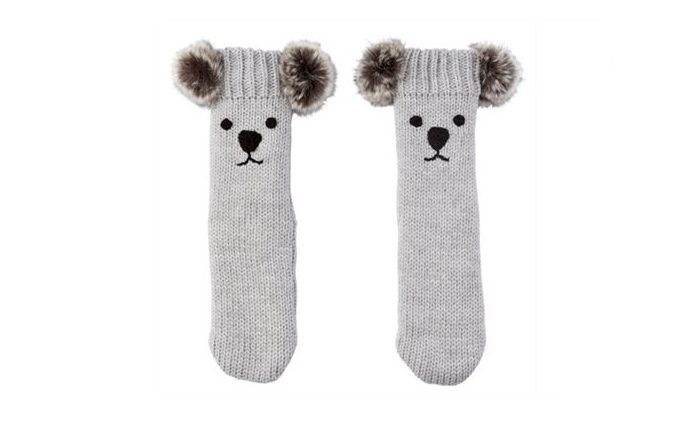 Kids Bear Reading Socks