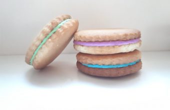 Sandwich Cookies {with marshmallow cream filling}