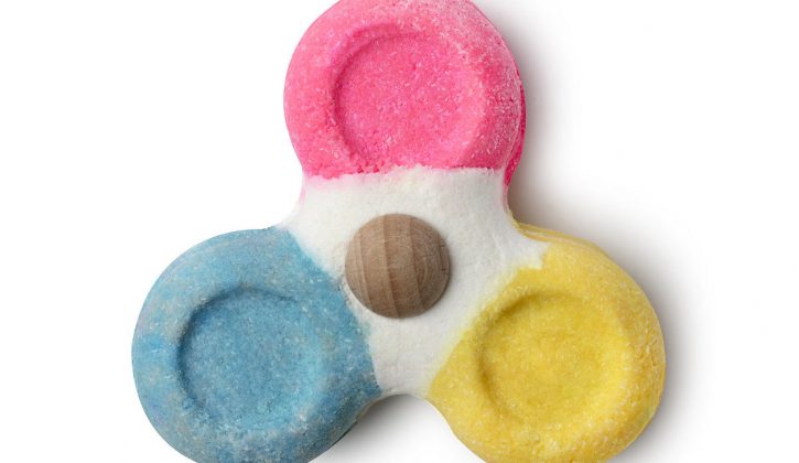 LUSH bath bomb fidget spinner