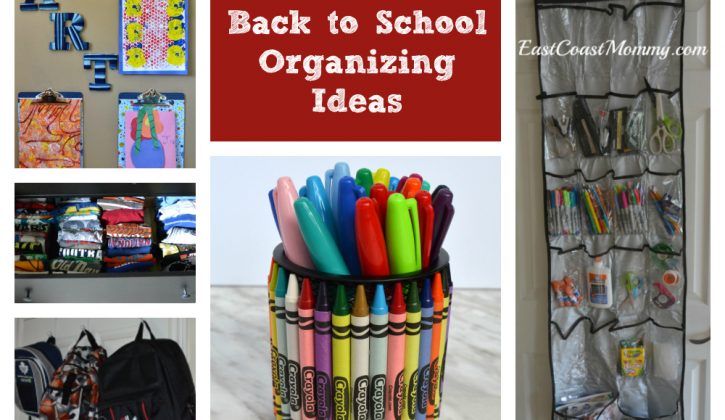 back to school organizing ideas