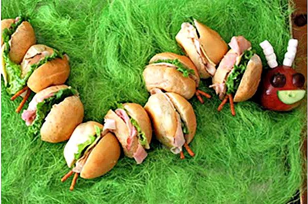 The Very Hungry Caterpillar Sandwiches - SavvyMom