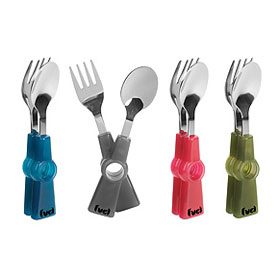 Fuel Primary Snap Flatware - 3 Piece Set