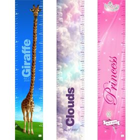 Look Who's Growing Up Growth Chart