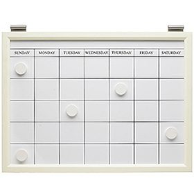 Magnetic Whiteboard Calendar