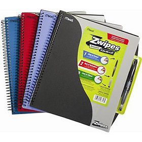 Zwipes Notebooks