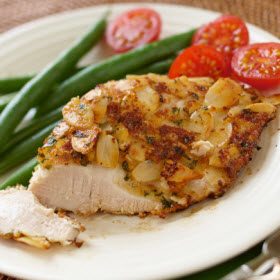 Easy Entertaining: Almond Crusted Turkey Breasts