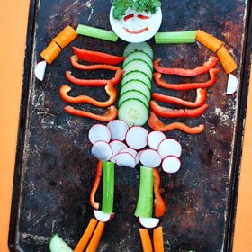 Veggie Skeleton