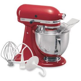 KitchenAid® Artisan Stand Mixer, RedBU