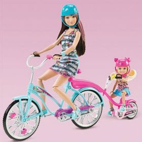 Barbie® Sisters Tandem Bike with Dolls