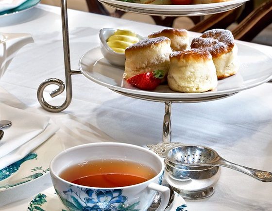 A Tea Party at the Kind Edward Hotel