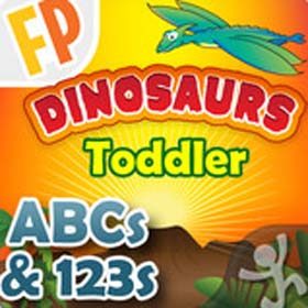 Toddler Counting & Alphabet - Dinosaurs