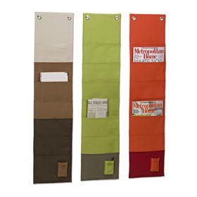 Fabric Wall-Mount Magazine Organizer