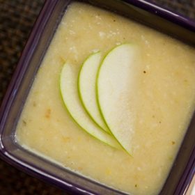 Leek, Potato and Apple Soup