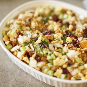 Turkey Sausage, Apple and  Cranberry Stuffing