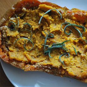 Twice-Baked Butternut Squash