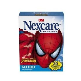 3M Nexcare Tattoo Waterproof Bandages