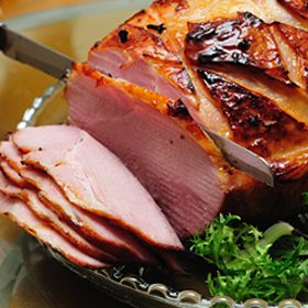 Maple and Citrus Glazed Ham