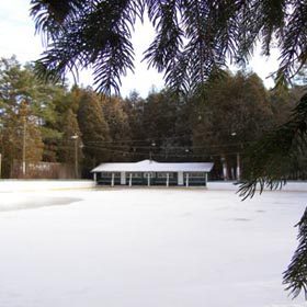 Cedarena Outdoor Ice Skating Rink