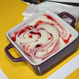 Strawberries 'n Cream Protein Pudding