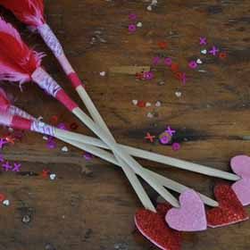 Cupid's Arrows Valentine's Day Craft