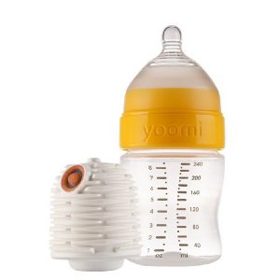 Yoomi Bottle, Warmer and Medium Flow Nipple