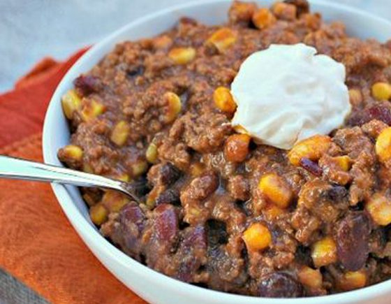 Chocolate Chip and Guinness Chili