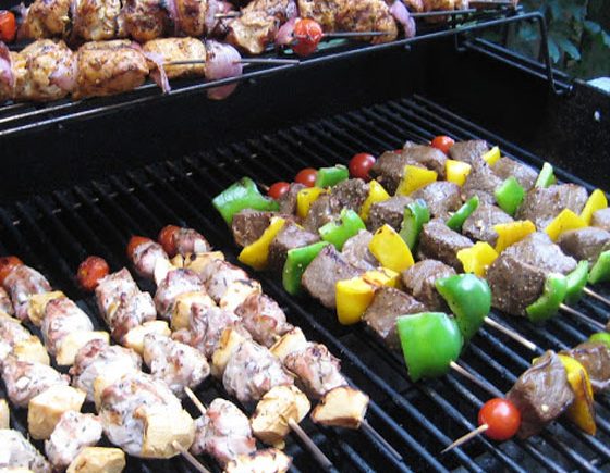 Meat Medley Kebabs