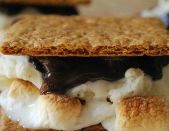 S'mores Ice Cream Sandwiches