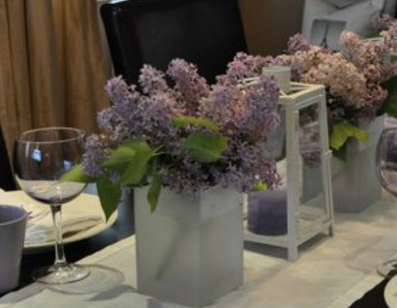 Lilac Inspired Table