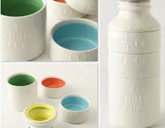 Milk Bottle Measuring Cups