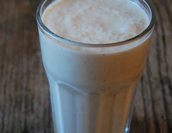 Banana Oat and Peanut Butter Smoothie