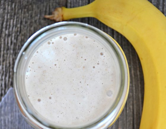 Banana Smoothies with Honey and Cinnamon