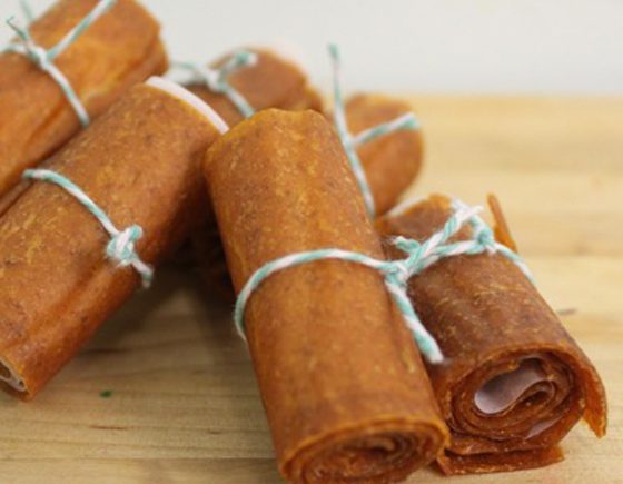 Apple Pear Carrot Fruit Leather