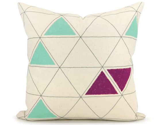 Triangle Decorative Pillow Cover