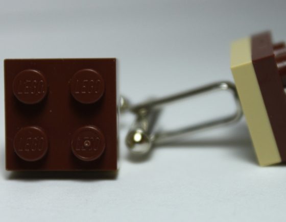 Lego Colour Block Cufflinks