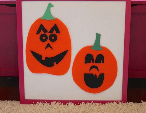 Felt Board Jack-O'-Lanterns