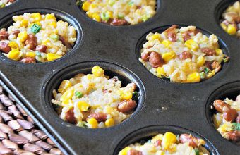 Rice and Bean Cakes Recipe - SavvyMom