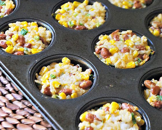 Rice and Bean Cakes Recipe - SavvyMom