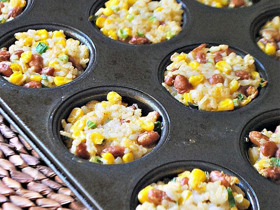 Rice and Bean Cakes Recipe - SavvyMom