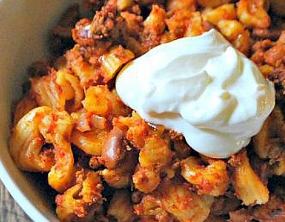 Slow Cooker Chili Mac