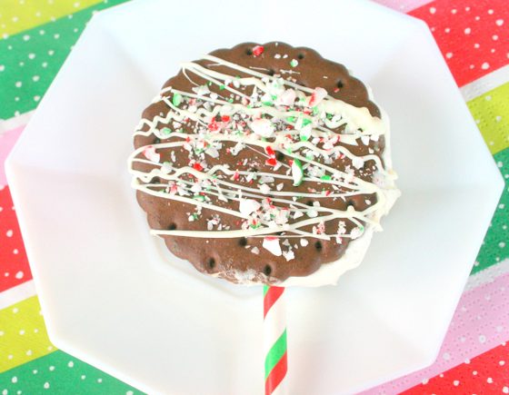 Christmas Ice Cream Pops