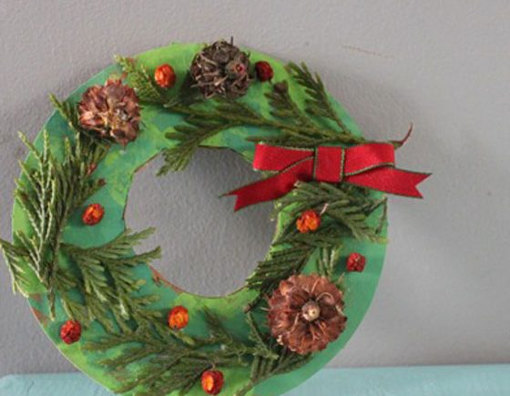 Christmas Nature Wreath