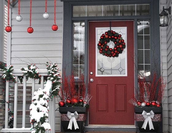 Festive Front Porch