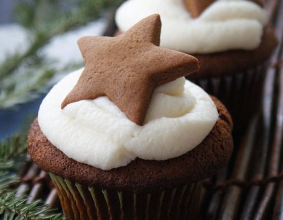 Double Gingerbread Cupcakes