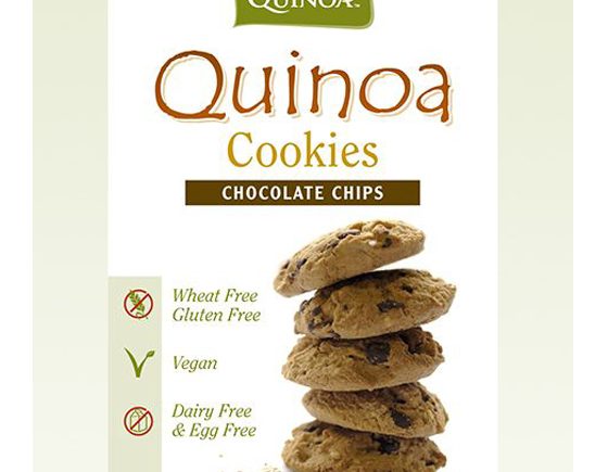 Go Go Quinoa Chocolate Chip Quinoa Cookies