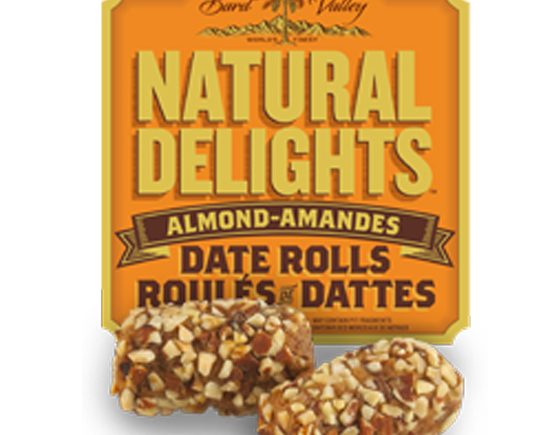 Natural Delights Almond Date Rolls